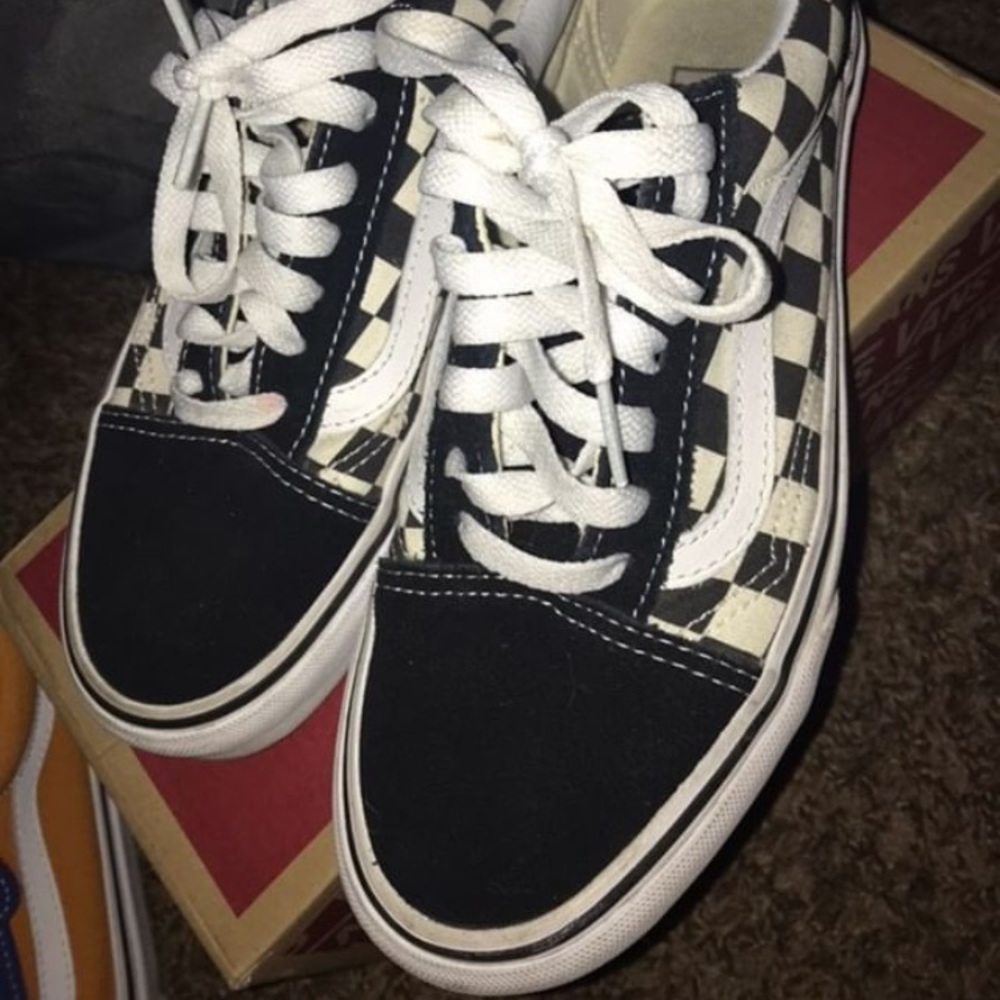 Checkered vans